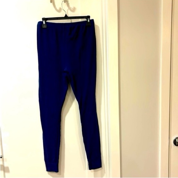 Women’s Fruit of The Loom Navy Long John Leggings size Large - Picture 2 of 9